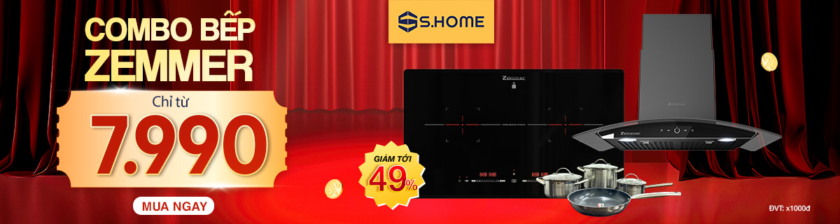 Combo Bếp Từ và Hút Mùi Zemmer 7990K